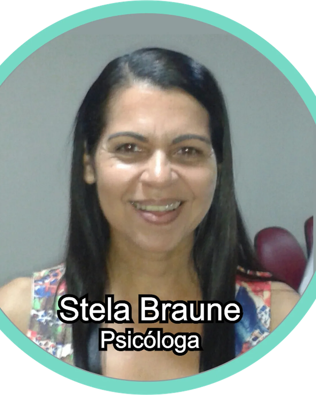 Retrato de Stela Maria Palhano Braune